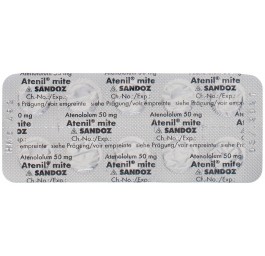 ATENIL mite cpr pell 50 mg 100 pce