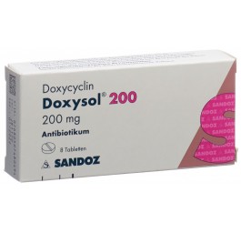 DOXYSOL cpr 200 mg 8 pce