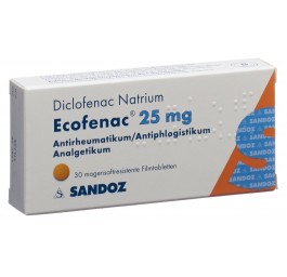 ECOFENAC cpr pell 25 mg 30 pce