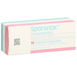 SPORANOX caps 100 mg 15 pce