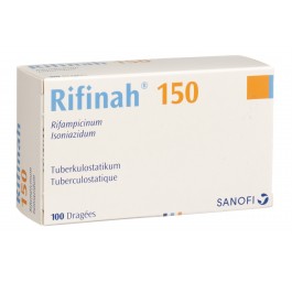 RIFINAH drag 150/100 mg 100 pce