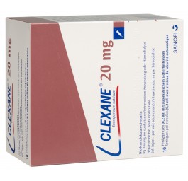 CLEXANE sol inj 20 mg/0.2ml 10 ser pré 0.2 ml