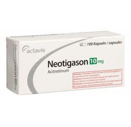 NEOTIGASON caps 10 mg 100 pce