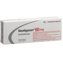 NEOTIGASON caps 25 mg 30 pce