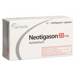 NEOTIGASON caps 25 mg 100 pce