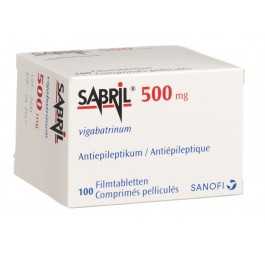 SABRIL cpr pell 500 mg 100 pce