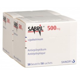 SABRIL pdr 500 mg sach 100 pce