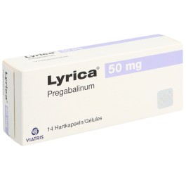 LYRICA caps 50 mg 14 pce