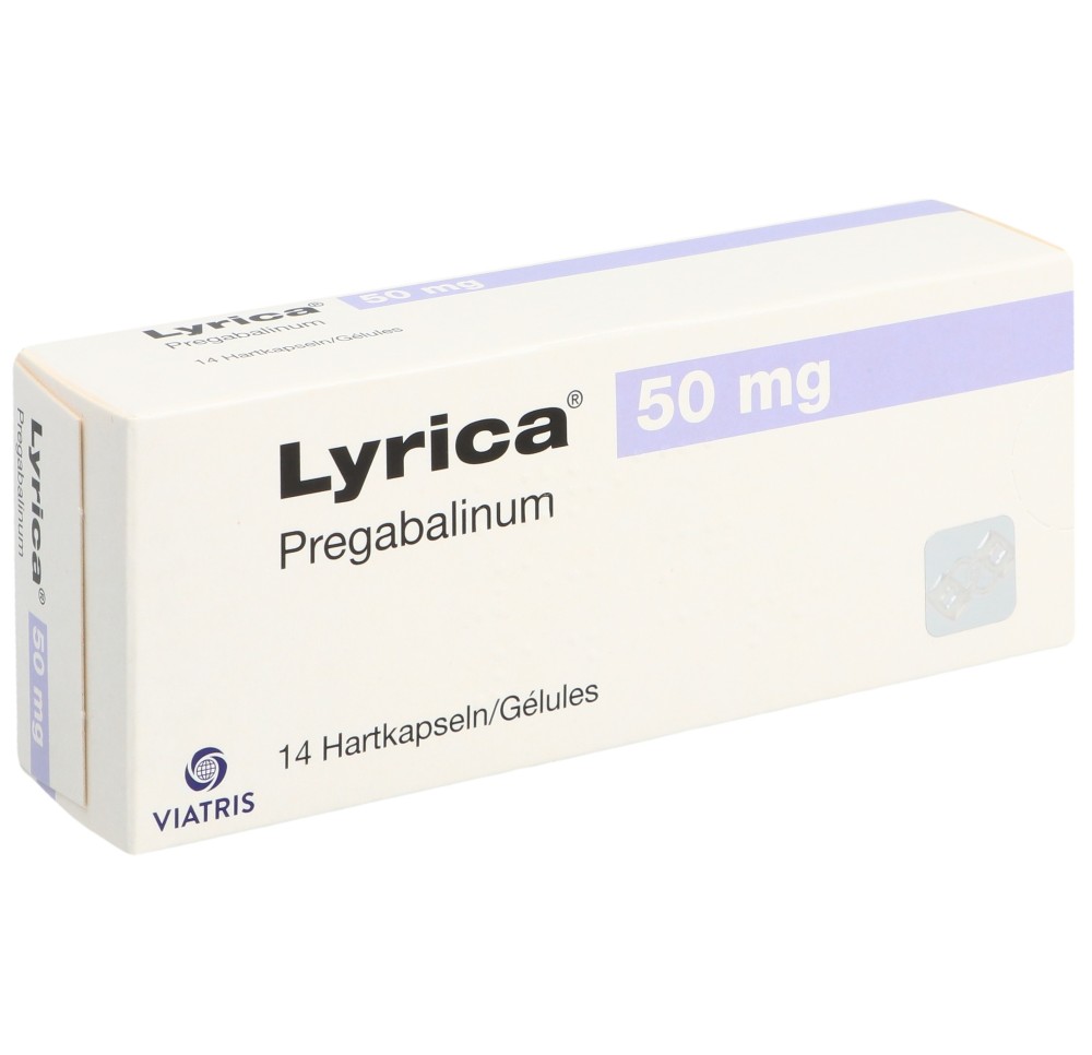 LYRICA caps 50 mg 14 pce LYRICA caps 50 mg 14 pce