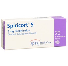 SPIRICORT cpr pell 5 mg 20 pce