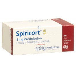 SPIRICORT cpr pell 5 mg 100 pce