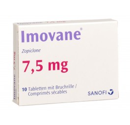 IMOVANE cpr pell 7.5 mg 10 pce