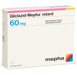 GLICLAZID Mepha retard depotabs 60 mg 30 pce