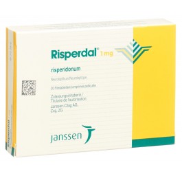 RISPERDAL cpr pell 1 mg 20 pce