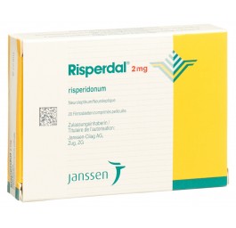 RISPERDAL cpr pell 2 mg 20 pce