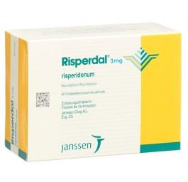 RISPERDAL cpr pell 3 mg 60 pce