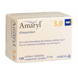 AMARYL cpr 3 mg 120 pce