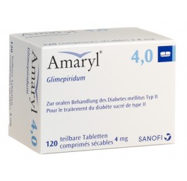 AMARYL cpr 4 mg 120 pce