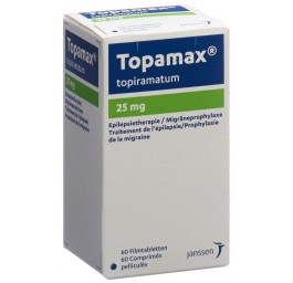 TOPAMAX cpr pell 25 mg bte 60 pce