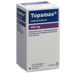 TOPAMAX cpr pell 200 mg bte 60 pce