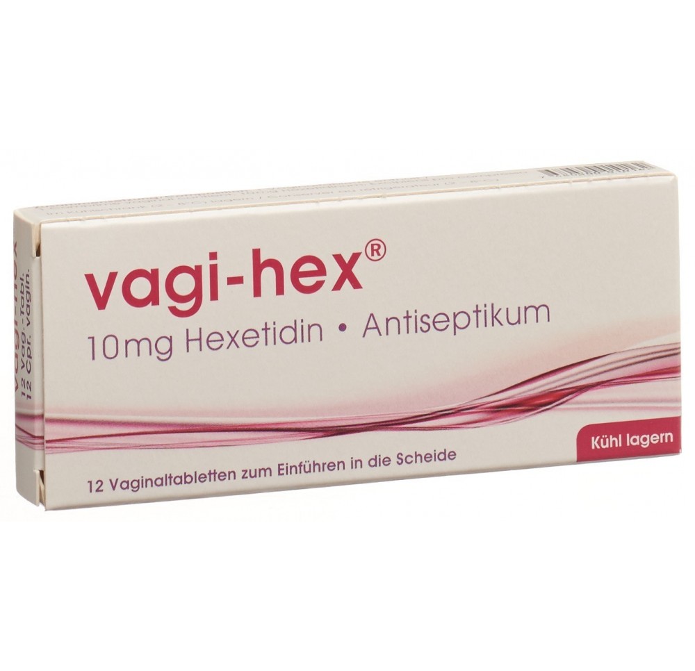 VAGI-HEX cpr vag 10 mg 12 pce