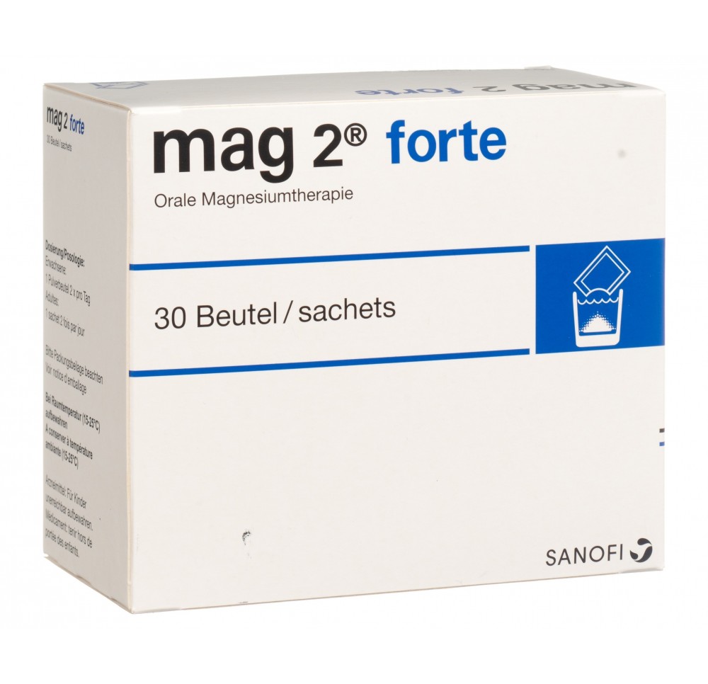 MAG 2 forte pdr sach 30 pce