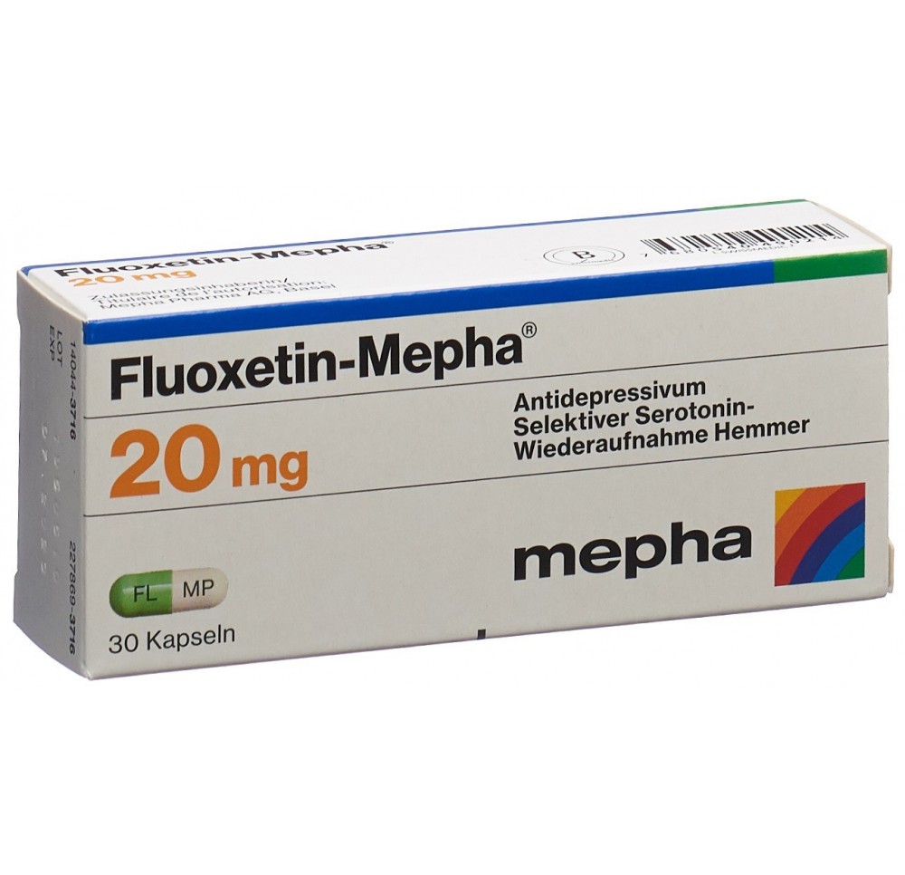 FLUOXETIN Mepha caps 20 mg 30 pce