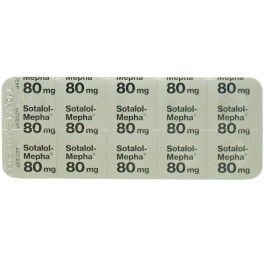 SOTALOL Mepha cpr 80 mg 100 pce