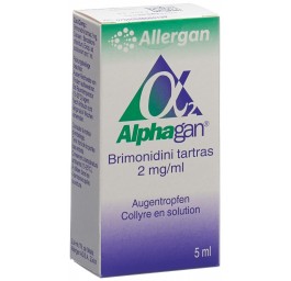 ALPHAGAN gtt opht 2 mg/ml fl 5 ml