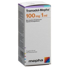 TRAMADOL Mepha gouttes 100 mg/ml av pomp dos 50 ml