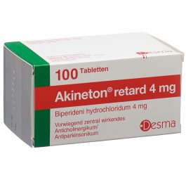 AKINETON retard cpr ret 4 mg 100 pce