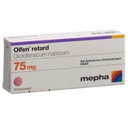 OLFEN retard depotabs 75 mg 20 pce