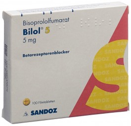 BILOL cpr pell 5 mg 100 pce