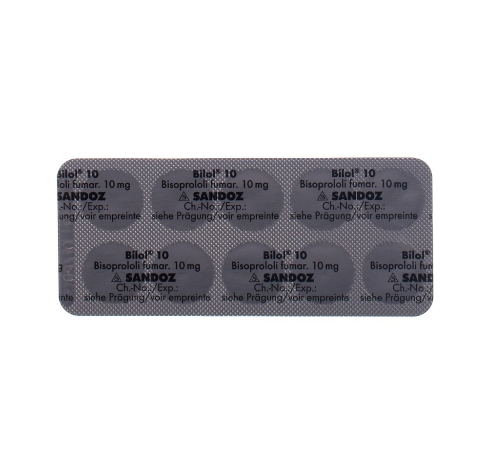 BILOL cpr pell 10 mg 100 pce