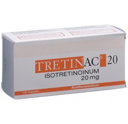 TRETINAC caps moll 20 mg 100 pce