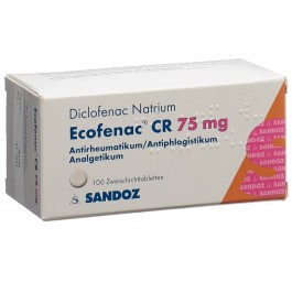 ECOFENAC CR cpr 75 mg 100 pce