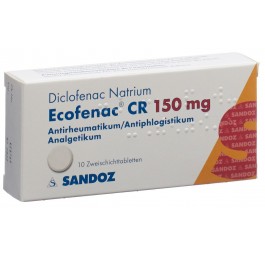 ECOFENAC CR cpr 150 mg 10 pce