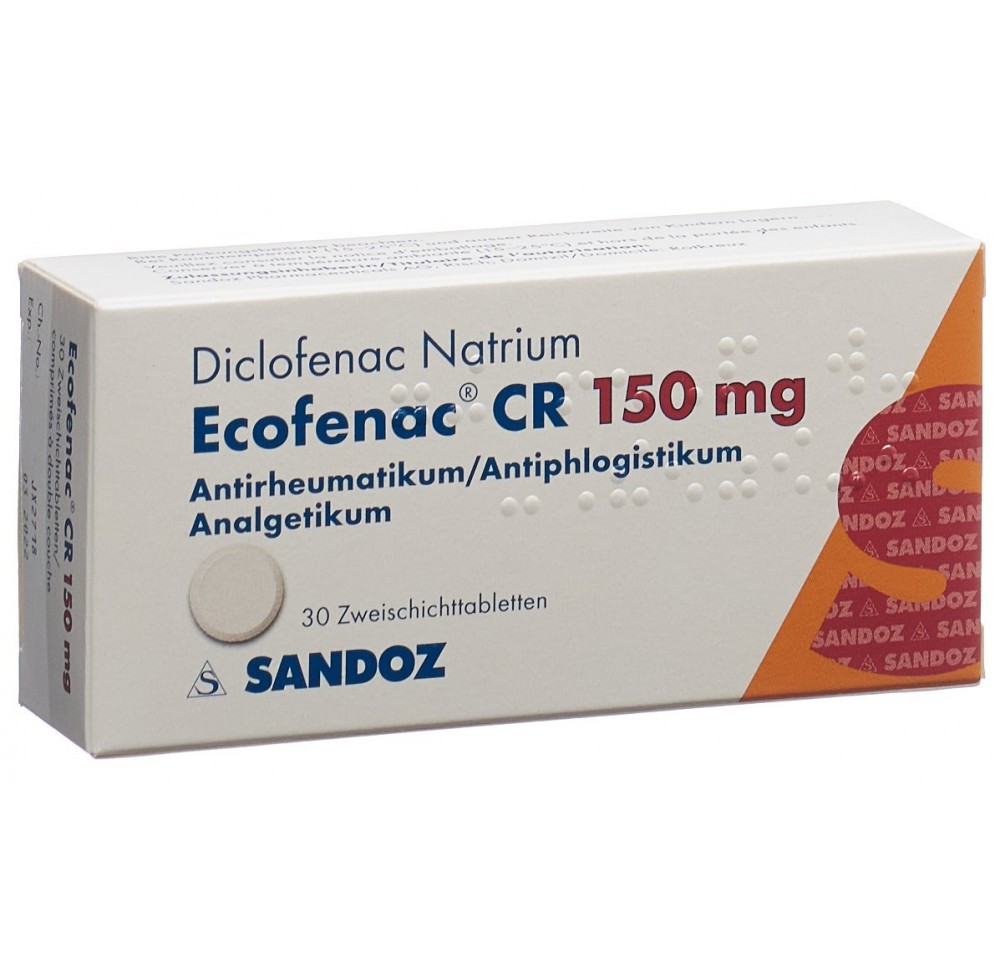 ECOFENAC CR cpr 150 mg 30 pce