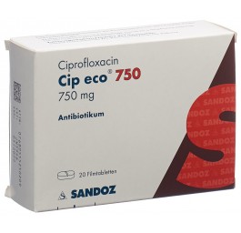 CIP ECO cpr pell 750 mg 20 pce