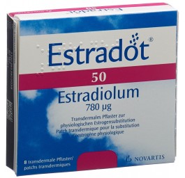 ESTRADOT patch mat 50 mcg/24h 8 pce