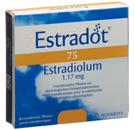 ESTRADOT patch mat 75 mcg/24h 8 pce