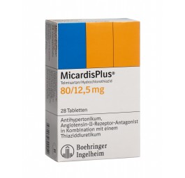 MICARDIS PLUS cpr 80/12.5 mg 28 pce