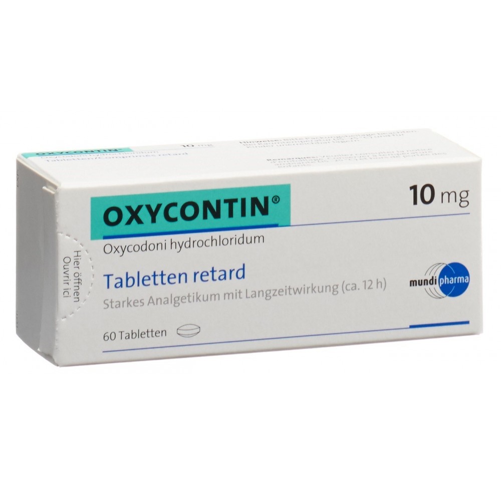 OXYCONTIN cpr ret 10 mg 60 pce