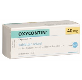 OXYCONTIN cpr ret 40 mg 60 pce