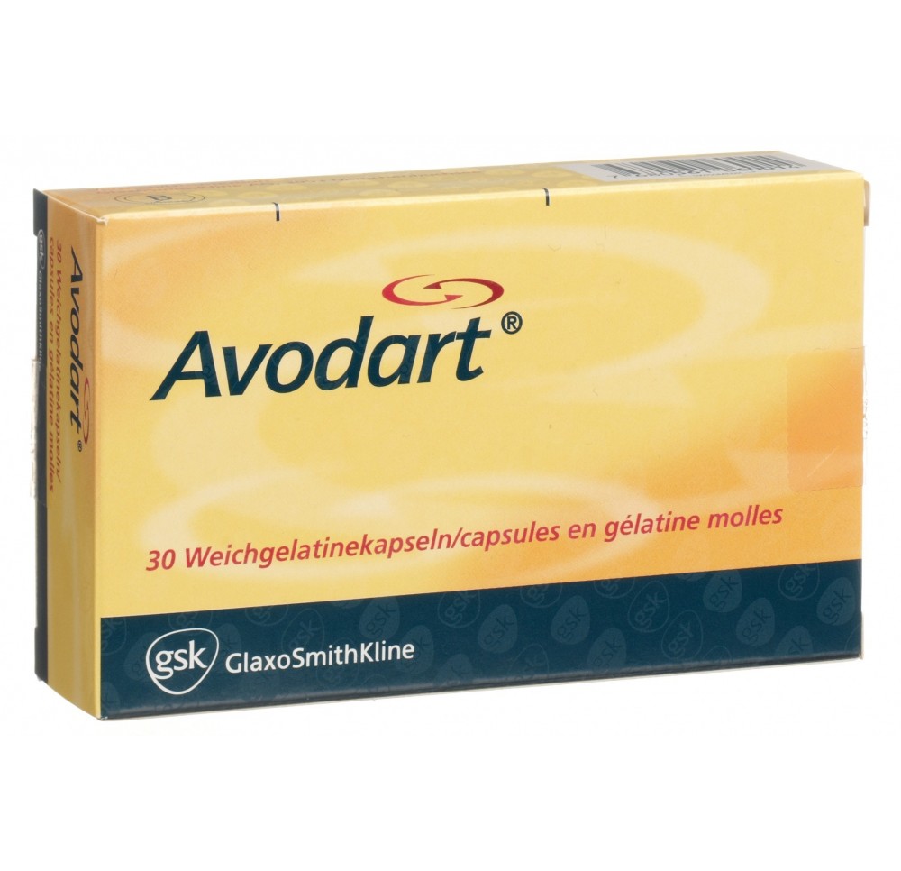 AVODART caps moll 0.5 mg 30 pce