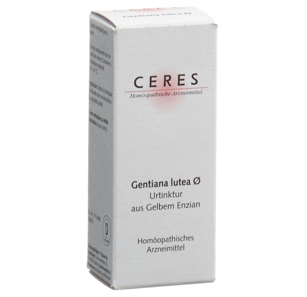 CERES gentiana lutea teint mère fl 20 ml