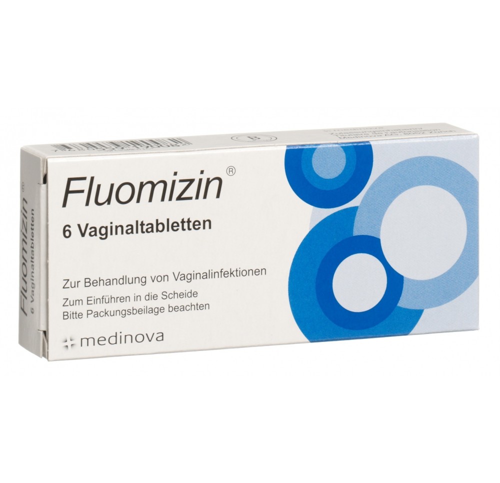 FLUOMIZIN cpr vag 10 mg 6 pce