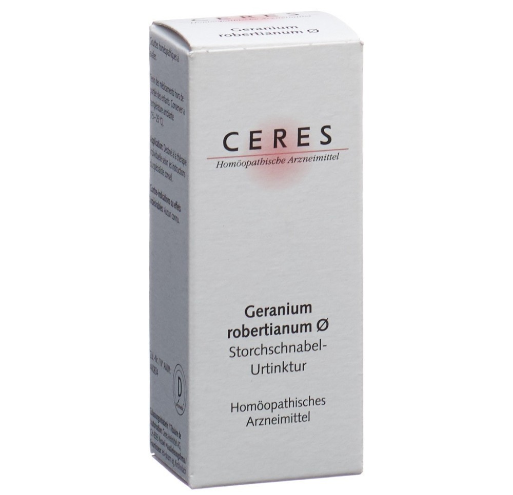 CERES geranium robertianum teint mère fl 20 ml