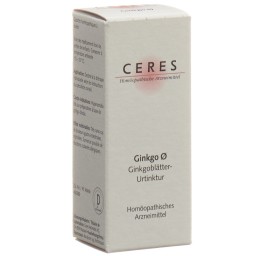 CERES ginkgo teint mère fl 20 ml