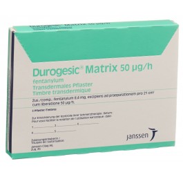 DUROGESIC patch mat 50 mcg/h sach 5 pce